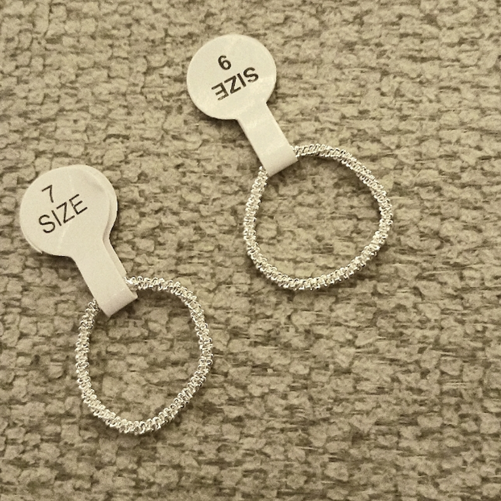 SPARKLE CHAIN RING - Picture 3 of 3